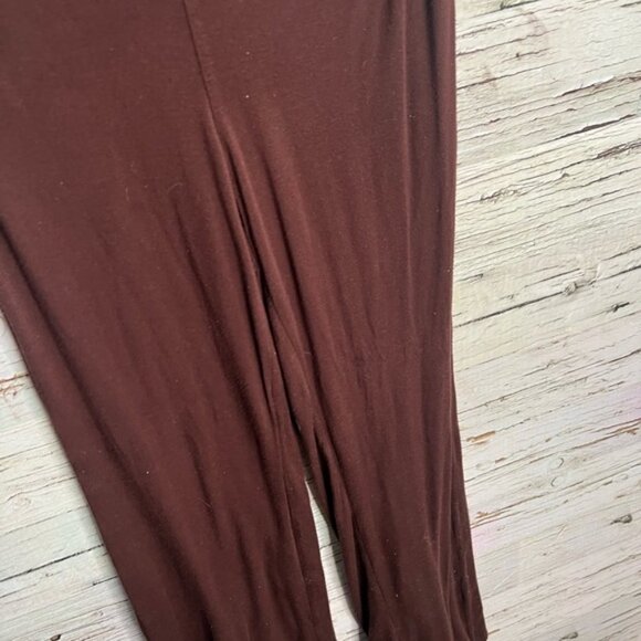 Meshki  ELEANORRuched Cut Out Pants brown - Chocolate Size small - Picture 6 of 10